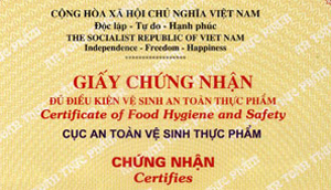 Dịch vụ cấp giấy chứng nhận vệ sinh an toàn thực phẩm tại Nghệ An
