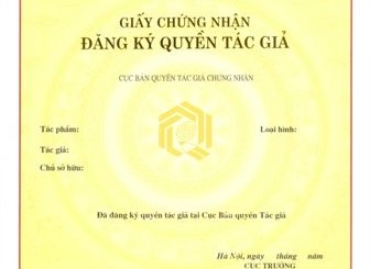 Hiệu lực giấy chứng nhận đăng ký quyền tác giả tại Nghệ An
