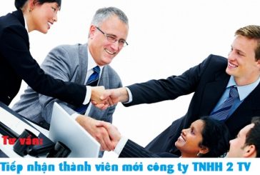 Thủ tục thêm thành viên mới công ty TNHH 2 thành viên tại Nghệ An
